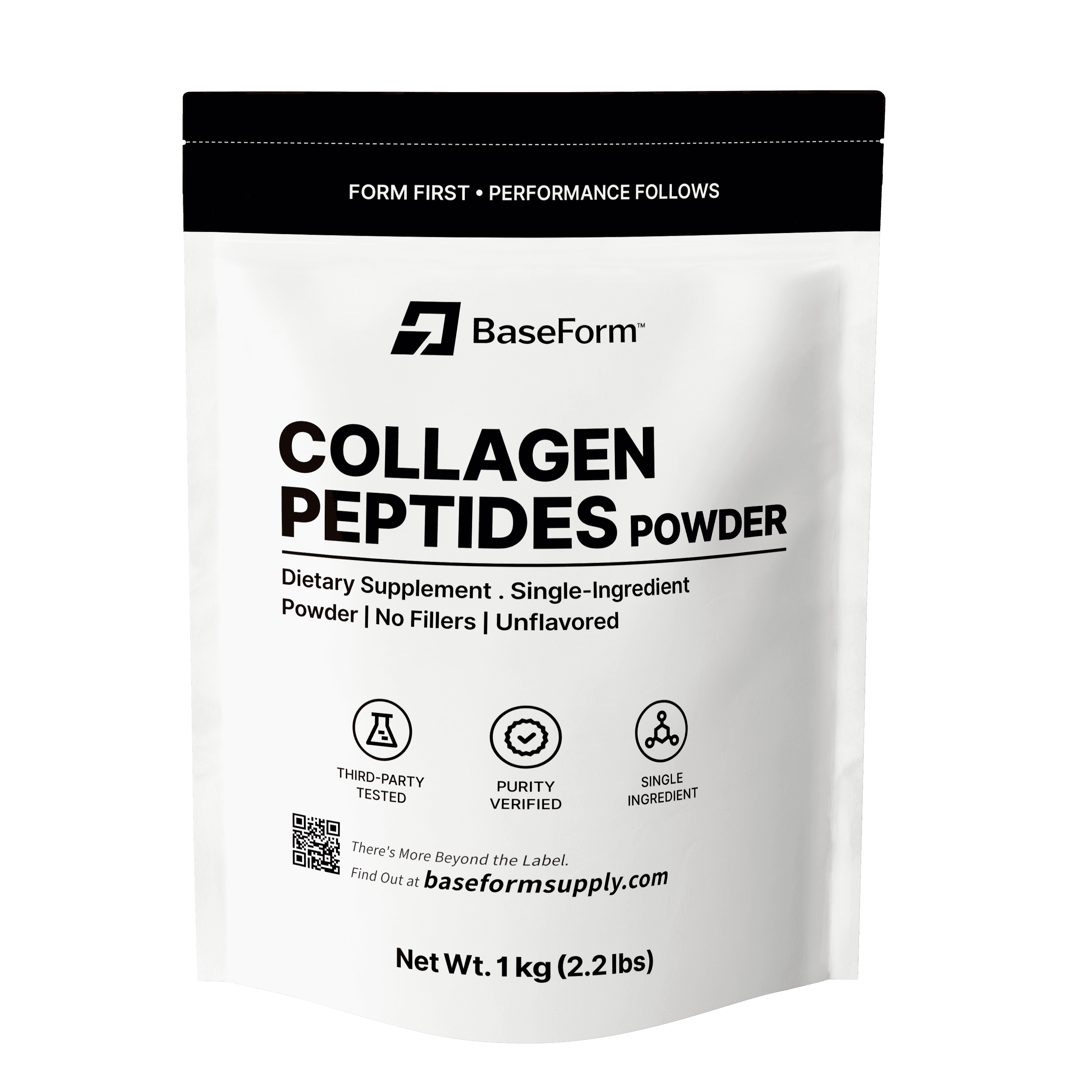 BaseForm Collagen Peptides Powder